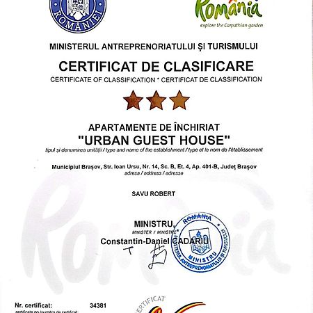 Urban Guesthouse Brasov Exterior photo