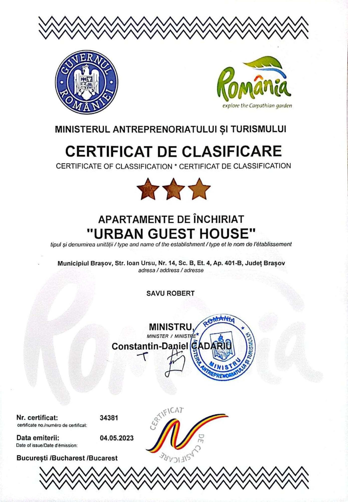 Urban Guesthouse Brasov Exterior photo